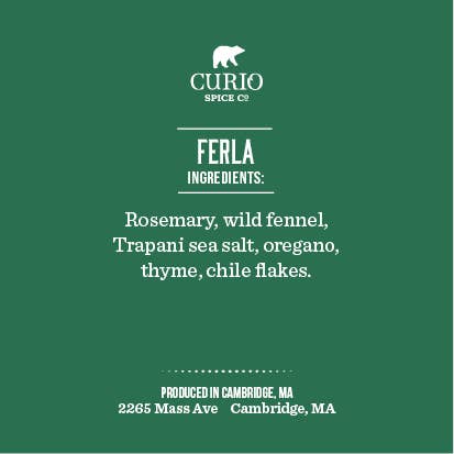 Curio Spice Co - Vente Épices séchées - Mélange d'épices Ferla de Curio Spice Co1