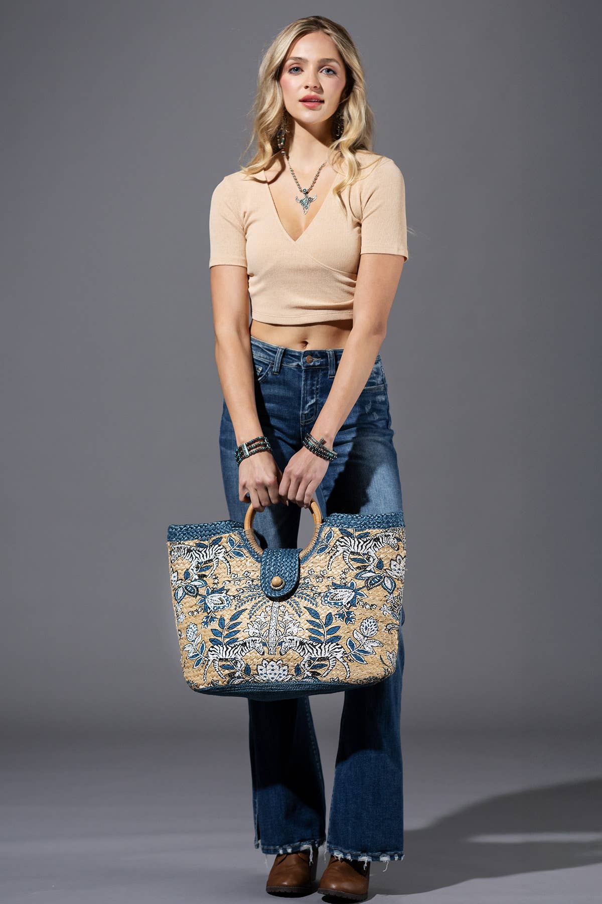 Mojo Jute Bag for wholesale on Faire8