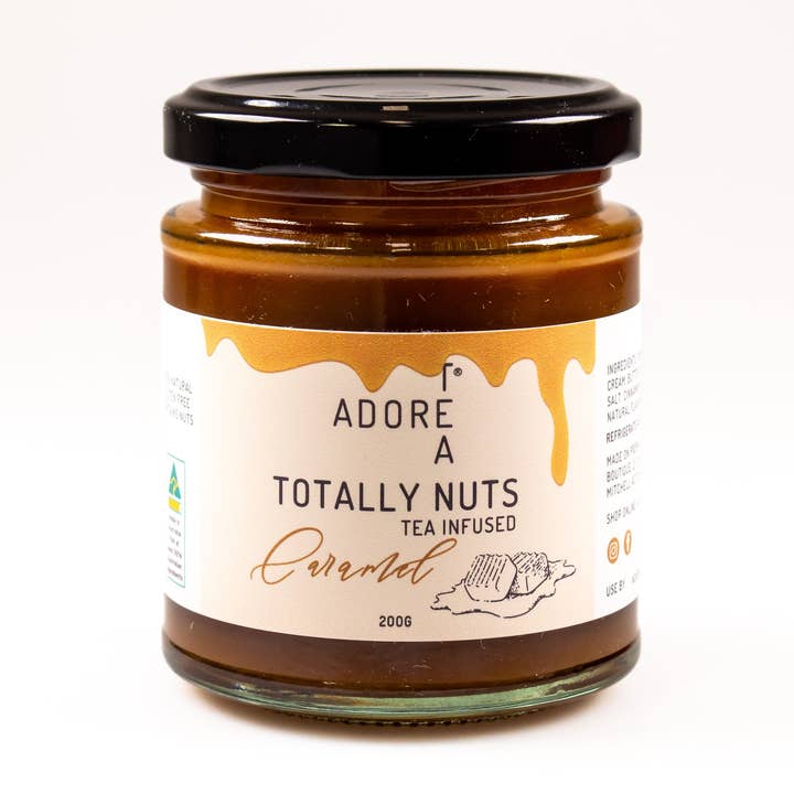Totally Nuts Tea Infused Caramel for wholesale by Adore Tea