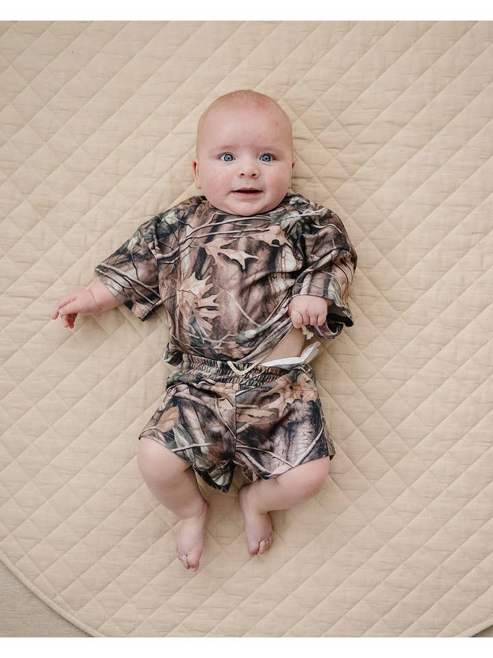 Lucky Panda Kids - Wholesale Top & Short Set - Kids - Shorts Set | Brown Camo15