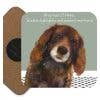 The Little Dog Laughed - Wholesale Coasters - Brown Spaniel Coaster1