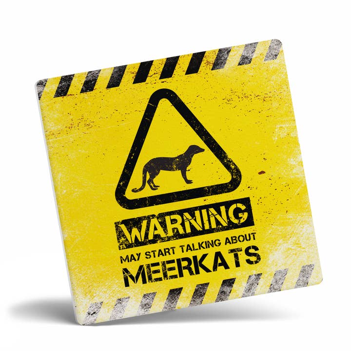 Mug Monster - Wholesale Coffee Mug - Meerkat Mug - Warning May Start Talking About Meerkats19
