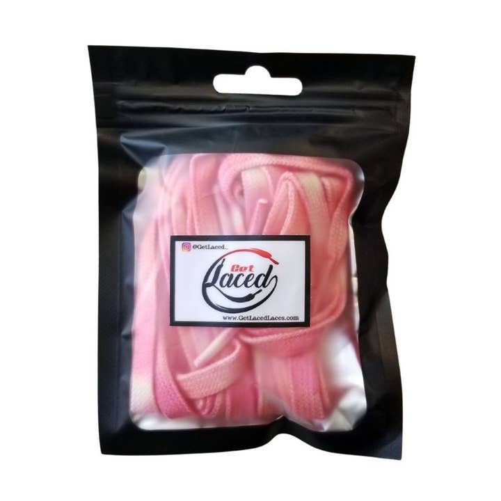 Tie Dye Gradient Laces for wholesale by Get Laced Laces