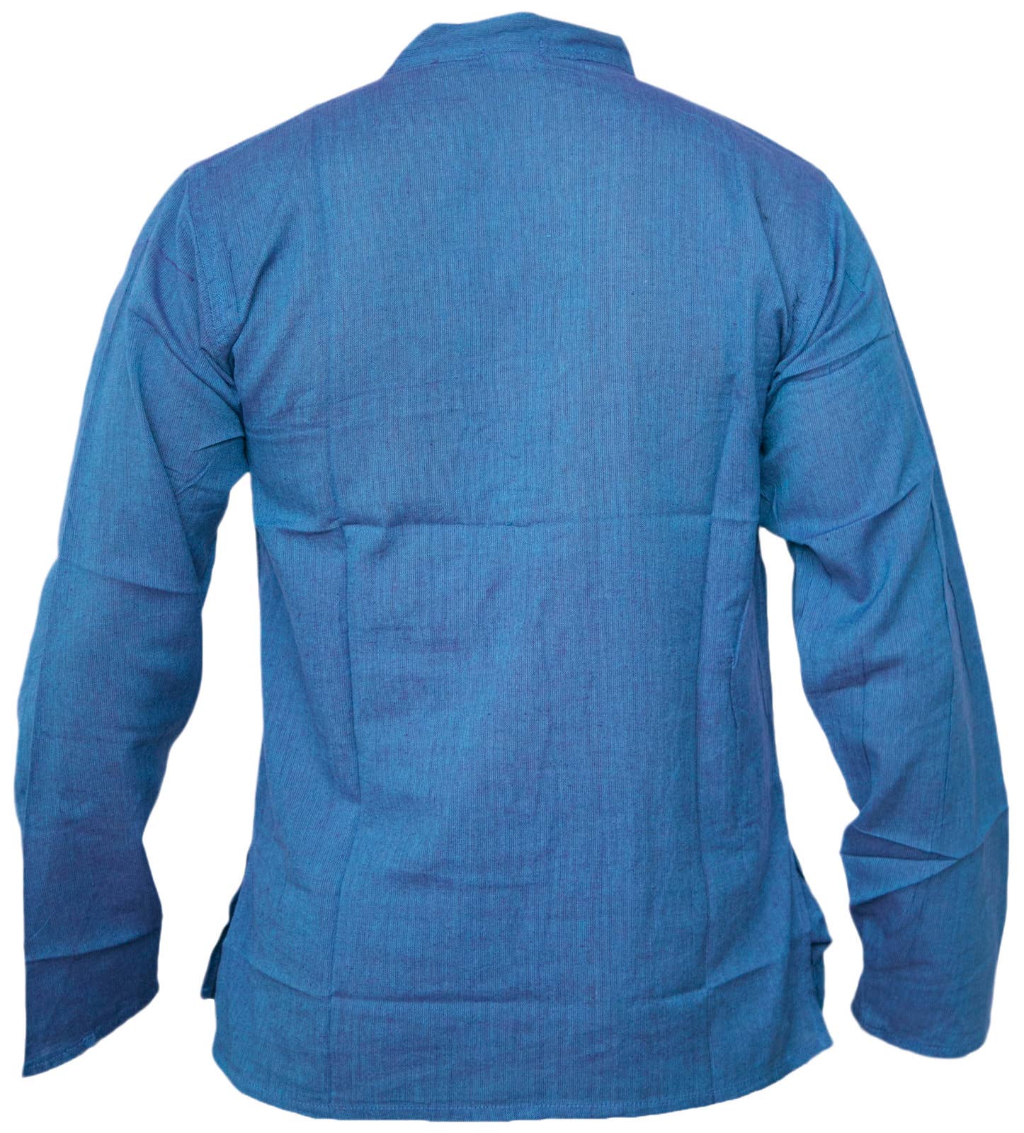 Gheri – wholesale Shirt – Unisex – Plain Cotton Lightweight Long Sleeve Grandad Shirt7