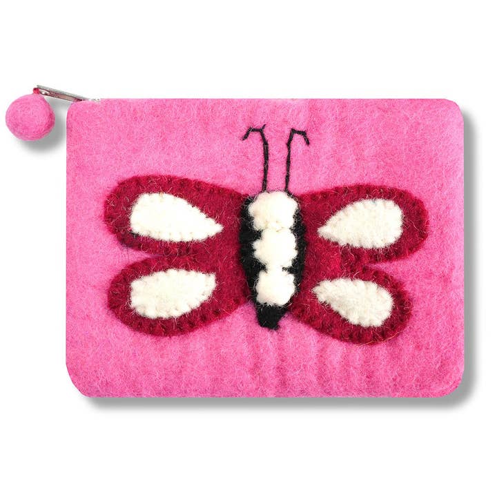 BNB Crafts Inc. - Wholesale Coin Purse - Women's - Butterfly Design Coin Purse