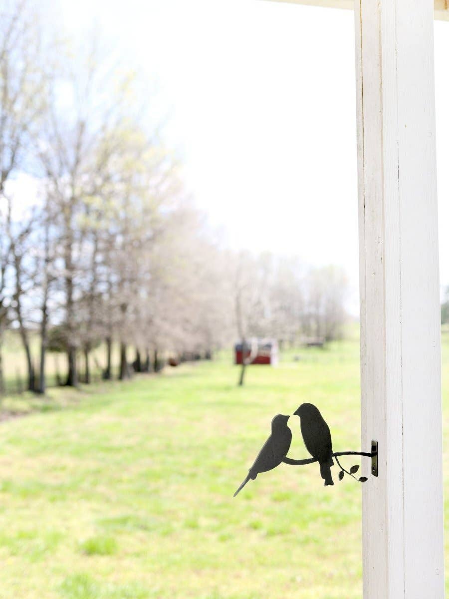 Highland Ridge  |  Handmade Home Decor - Wholesale Outdoor Ornament/Decor - Metal Bird Statue - Love Birds Statue5