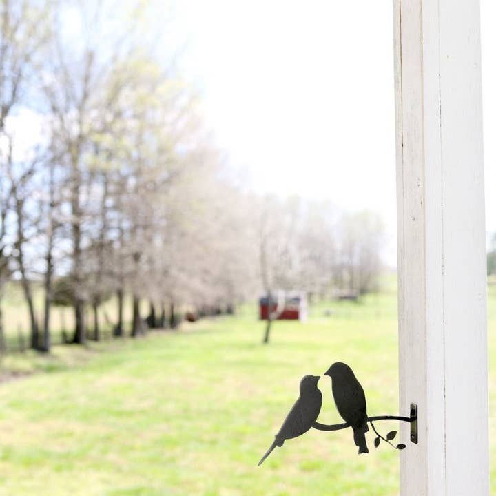 Highland Ridge | Handmade Home Decor - Wholesale Outdoor Ornament/Decor - Metal Bird Statue - Love Birds Statue5
