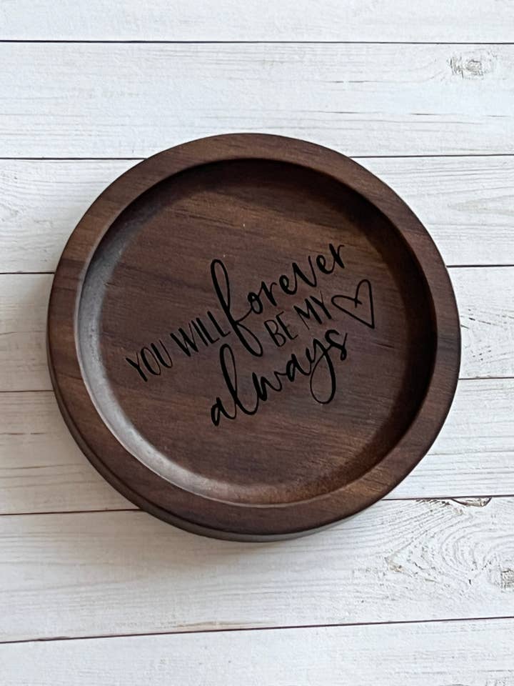 Trinket dish for wholesale by KW Laser Supplies