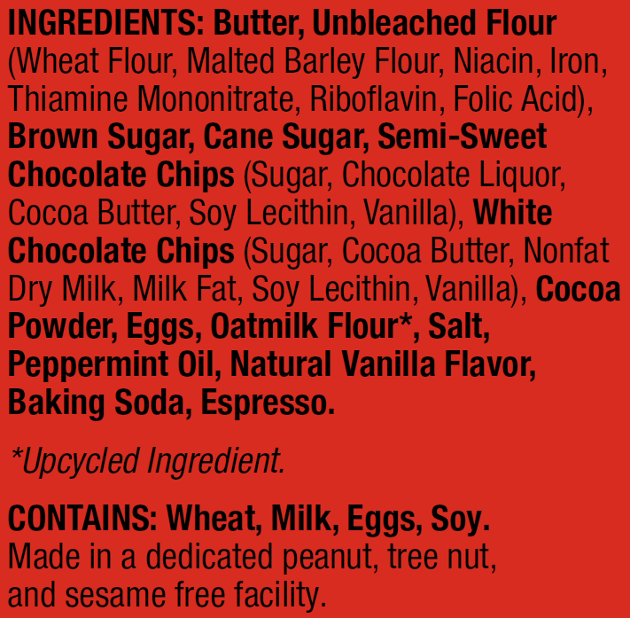 Fancypants Baking Co. - Wholesale Cookie - Mint Chocolate Cookies | Premium Snacks | 12 pack | 5oz10