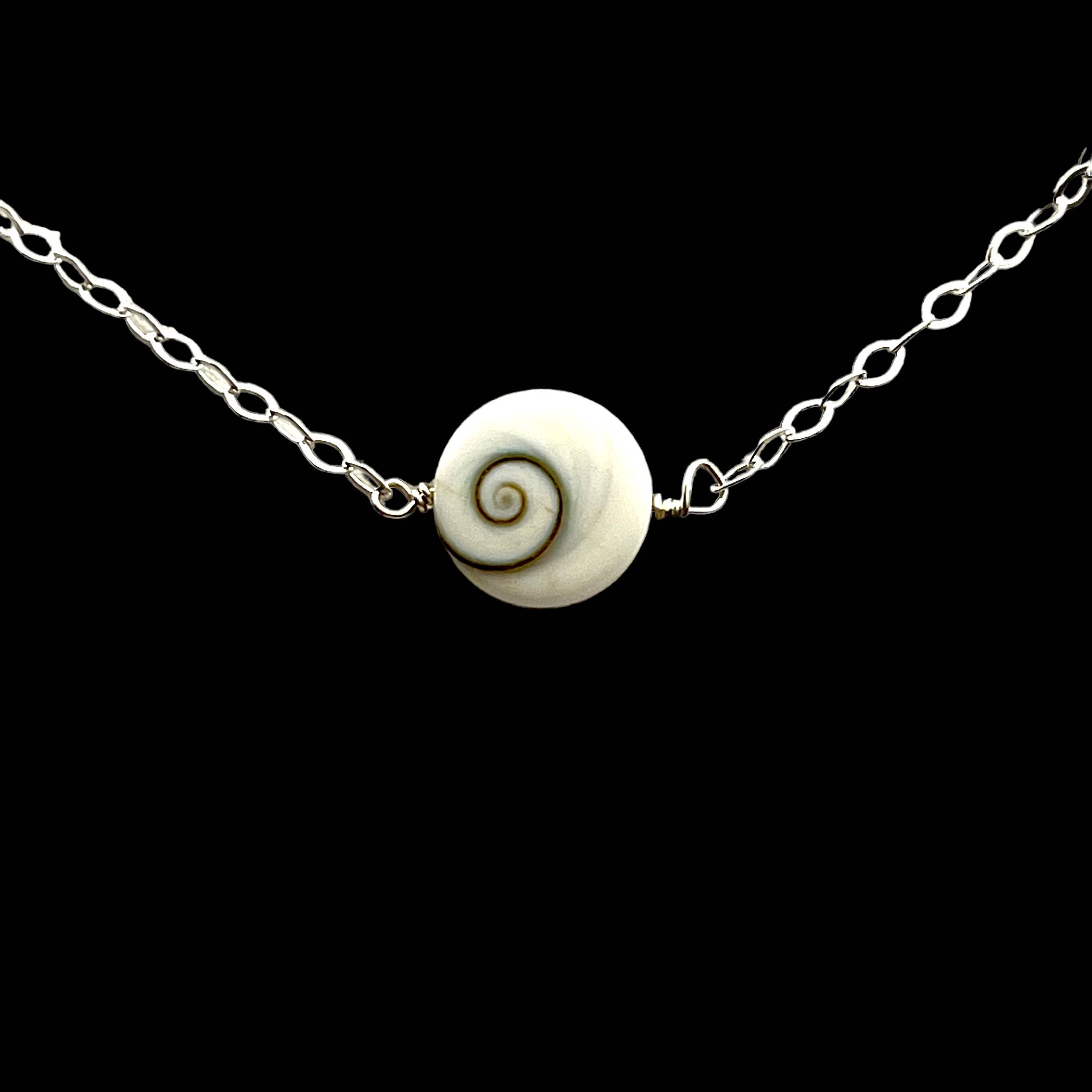 Jackie Gallagher Designs - Handmade Coastal Jewelry - Wholesale Pendant/Charm Necklace - Shiva Shell Necklace1