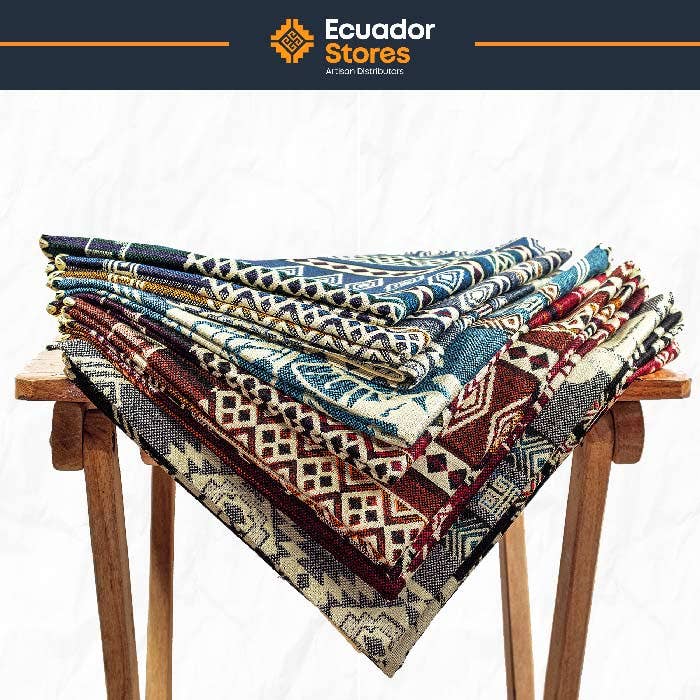 Engros andinsk vævet bordløber for engroshandel hos EcuadorStores