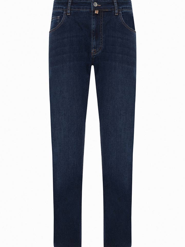 Jean bleu marine J17-1 pour la vente par Andrea Nicolotti