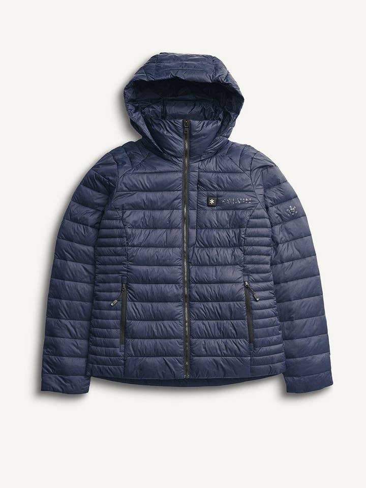 Kelvin Coats - Vente Doudoune – femme - Veste chauffante Aura pour femme, bleue3