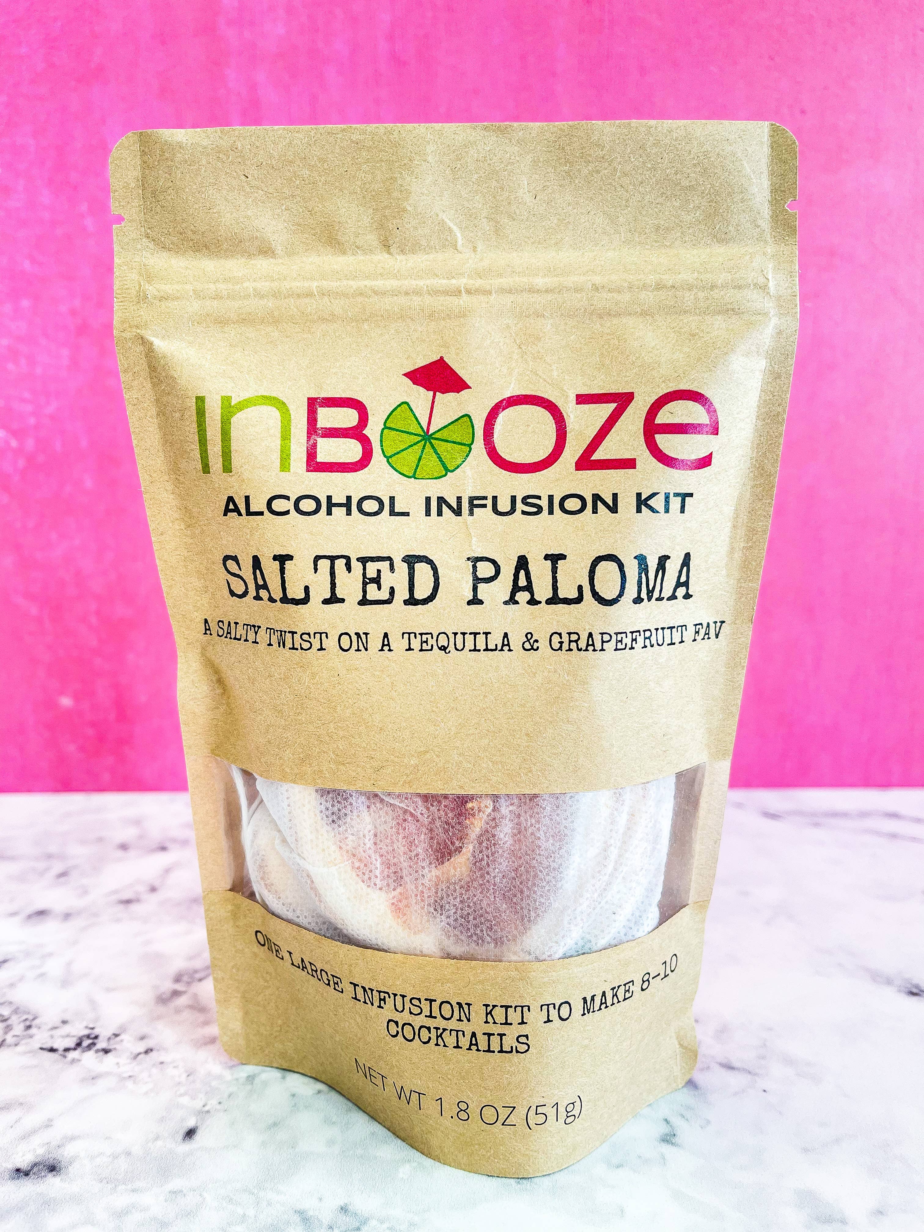 InBooze - Wholesale Cocktail Mix/Syrup - Salted Paloma Alcohol Infusion Cocktail Kit3