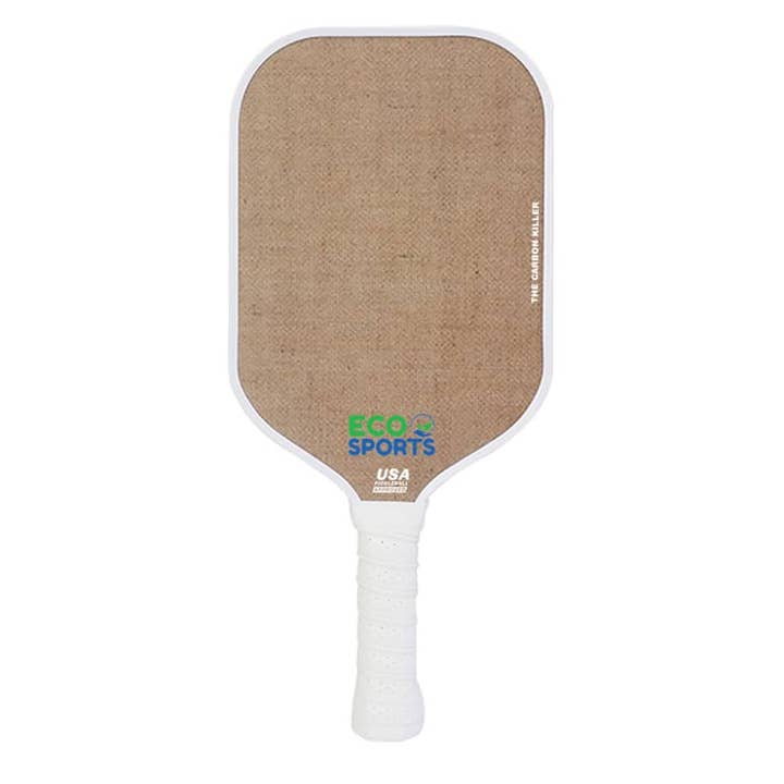 Pro Pickleball Paddle Flax Fiber "Carbon Killer" 16mm for wholesale by Eco Sports