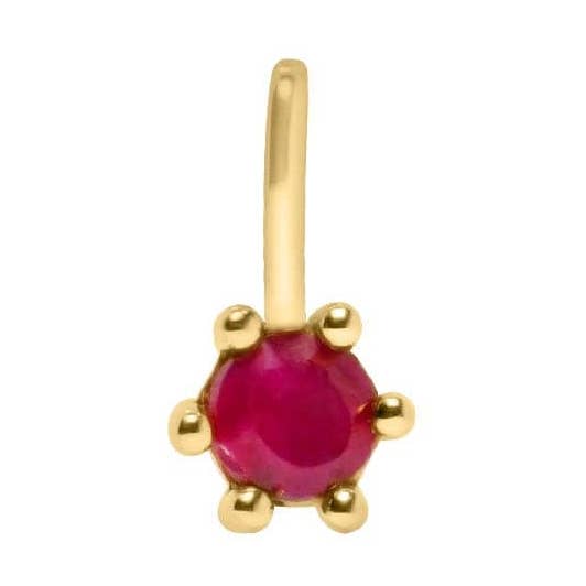 Pingente de Pedra de Nascimento de Ágata Vermelha por atacado de eve‘s JEWEL