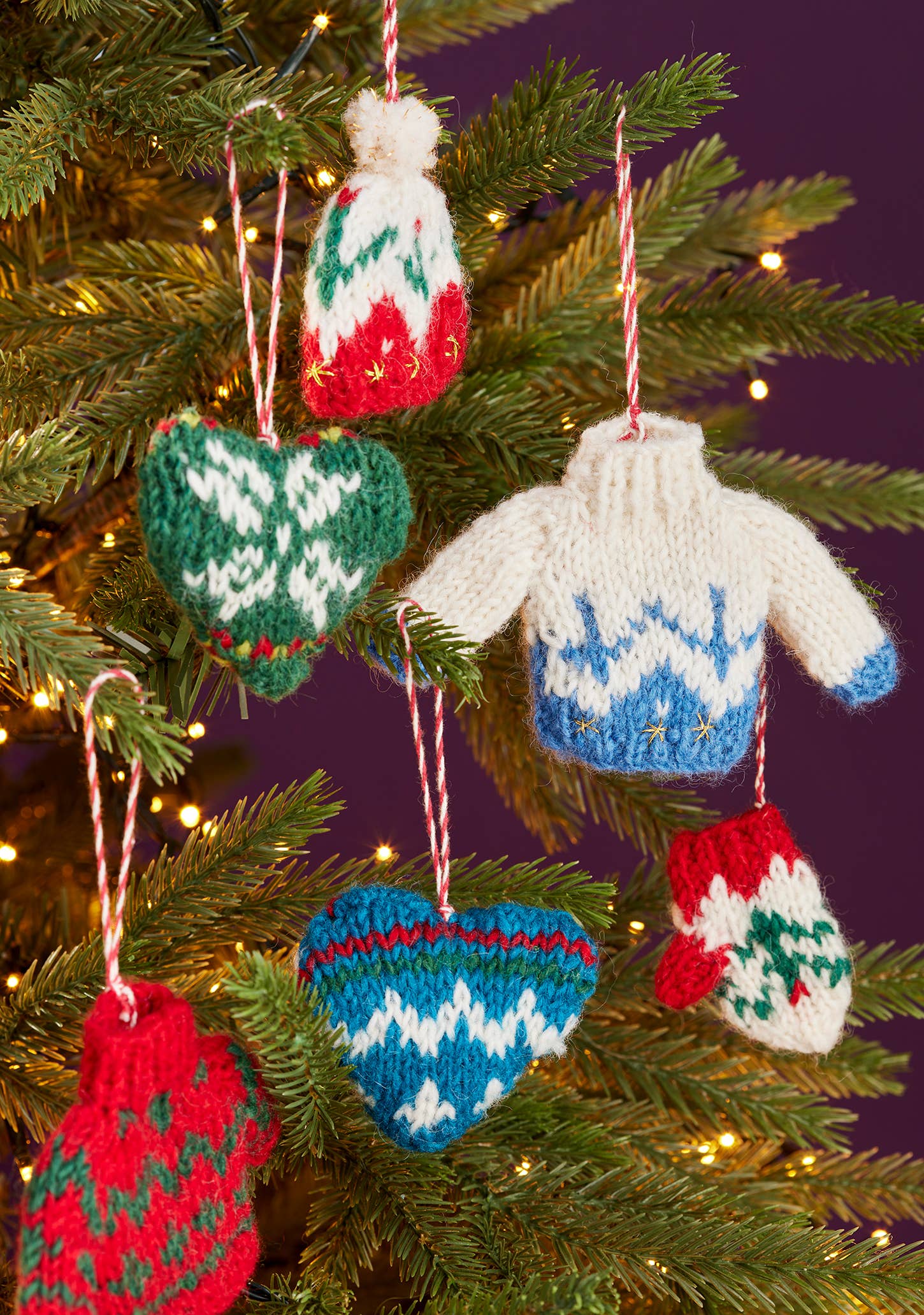 Namaste - Wholesale Christmas Decoration - Fair Isle Wool Jumper Decoration3