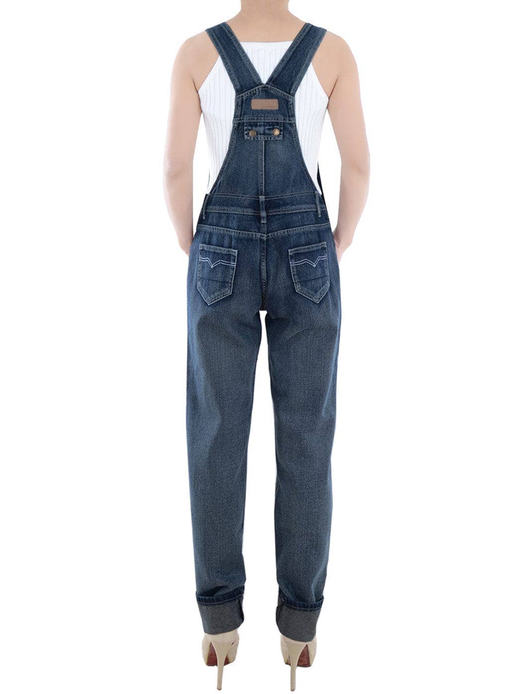 Anna Kaci Wholesale - Wholesale Overalls - Women's - Vintage Straight-Leg Overalls3