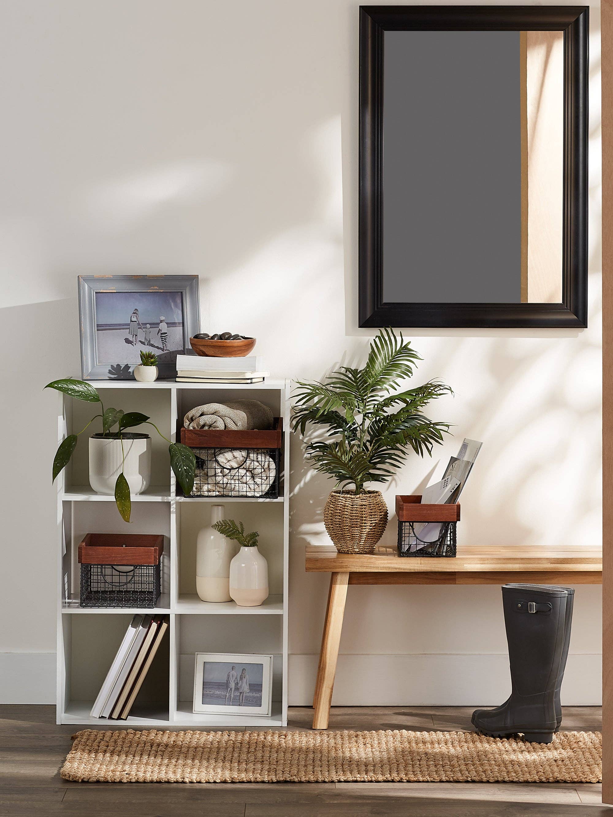 Welcome Home Unbeatable Deals - Vente Paniers - Ensemble de 3 paniers de style ferme avec finition bronze1