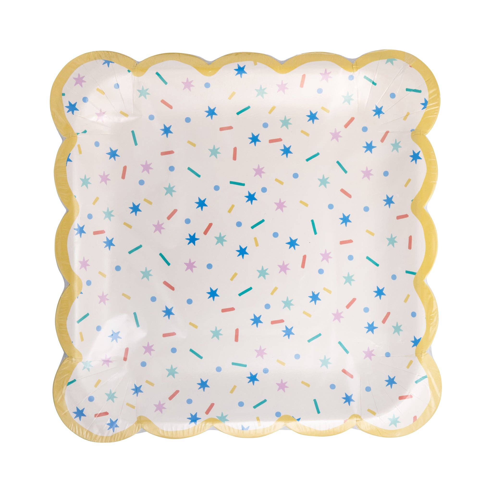 My Mind’s Eye - Wholesale Disposable Plate - PLAML41 - Sprinkles Plate2