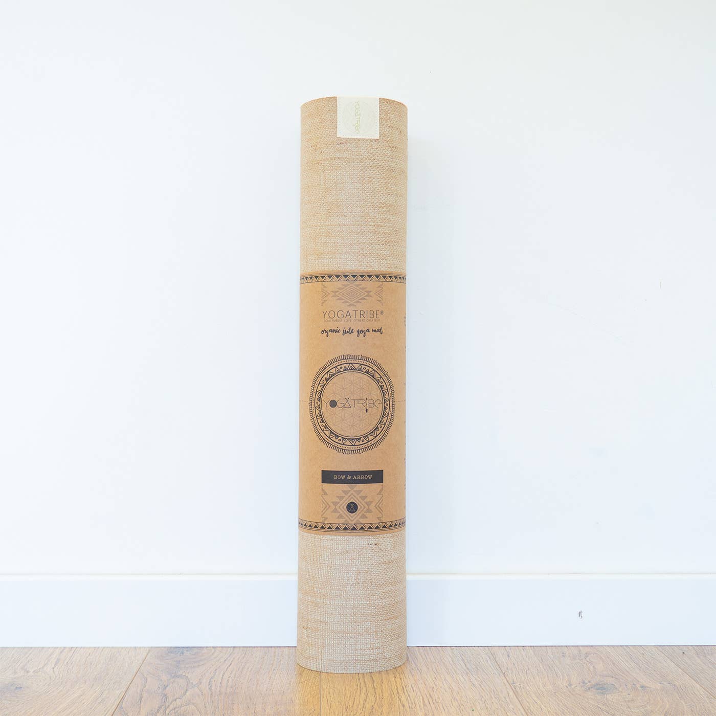Indiaveda - Wholesale Yoga Mat - Bow Arrow Beige Eco Yoga Mat2