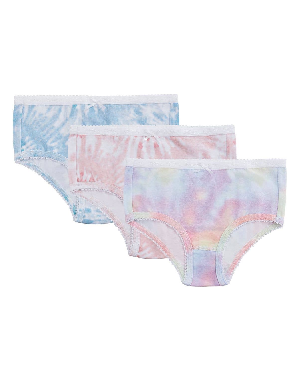 Infinity Classics International Inc. - Wholesale Underwear - Kids - Girl's Printed Cotton Briefs 3 Pack