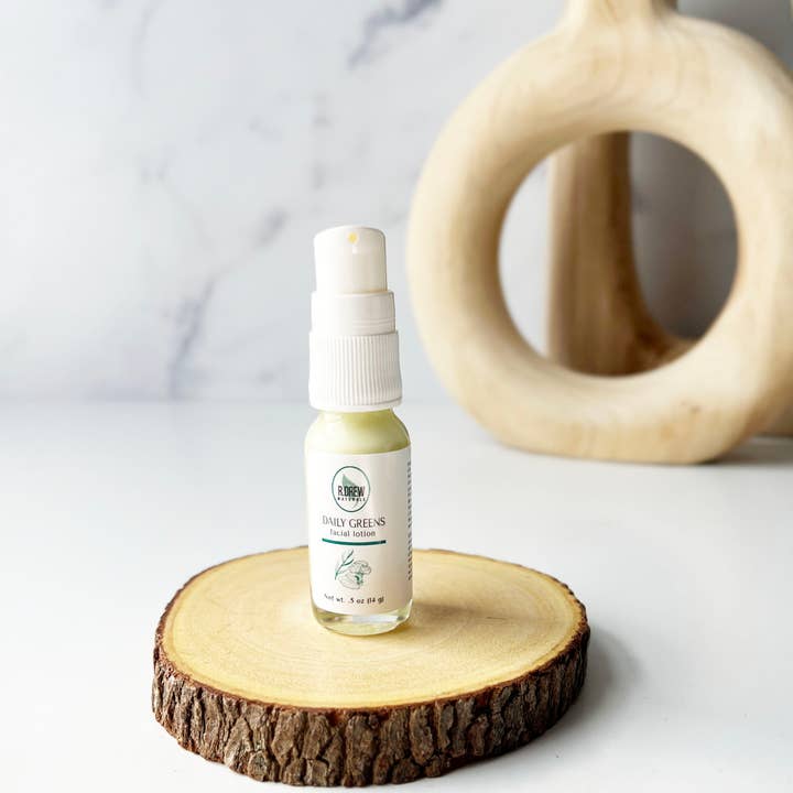 R. Drew Naturals, LLC - Wholesale Facial Moisturizer - Sample - Daily Greens Face Lotion