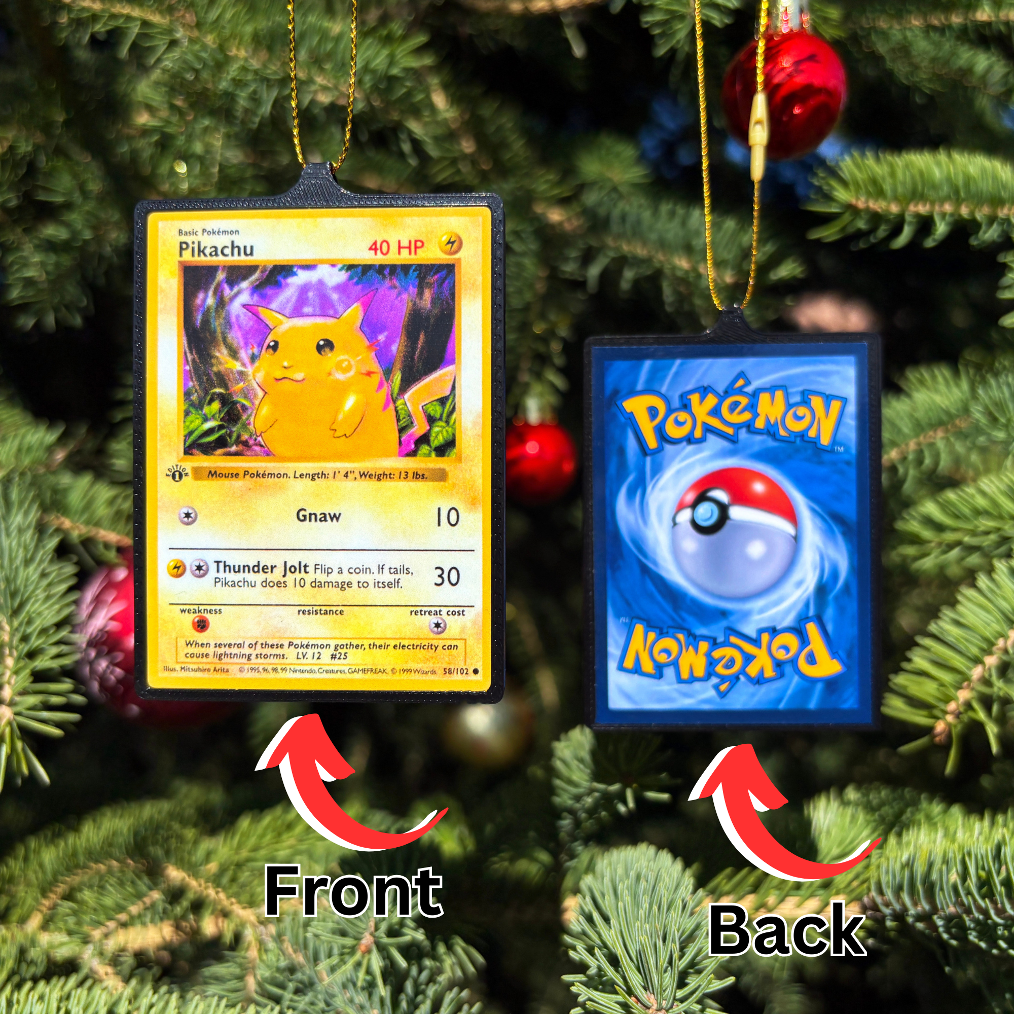 BitsyLabs – wholesale Ornament – Pokemon Card Ornaments (1-50)1