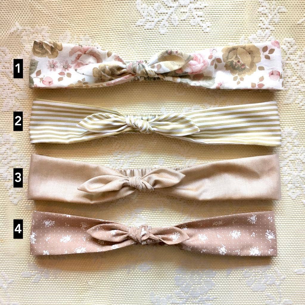 Das tapfere Michilein - Wholesale Fashion Headband - Women's - HEADBAND to tie - natural tones II0