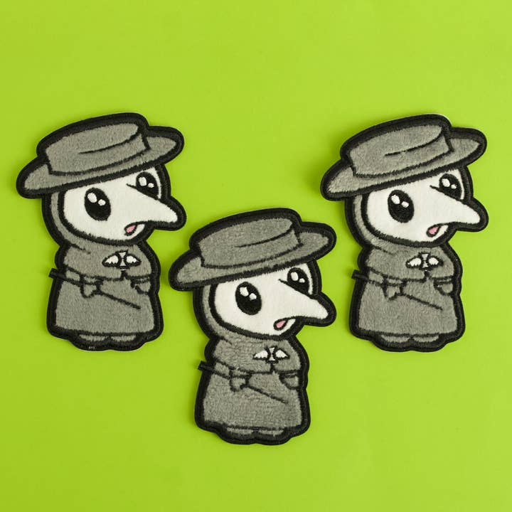 LuxCups Creative - Wholesale Patch - Plague Doctor Fuzzy Patch