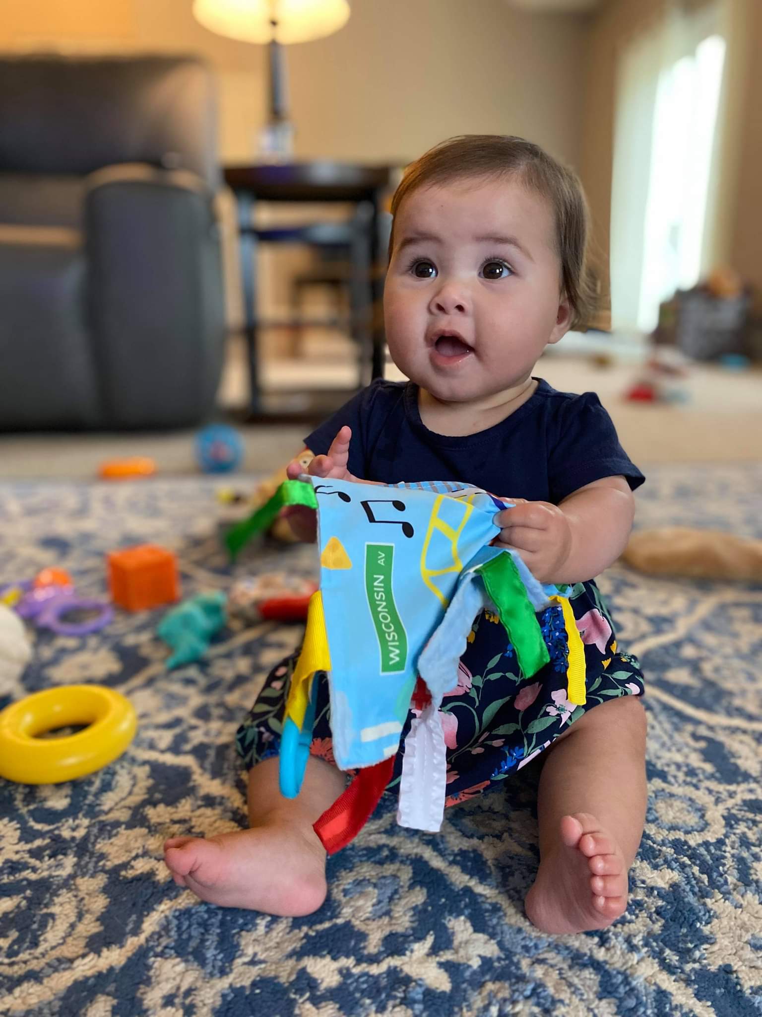 Baby Jack and Company - Wholesale Crinkle Tag Toy - Baby - Boston Massachusetts Baby City Learning Tag Crinkle Squares7