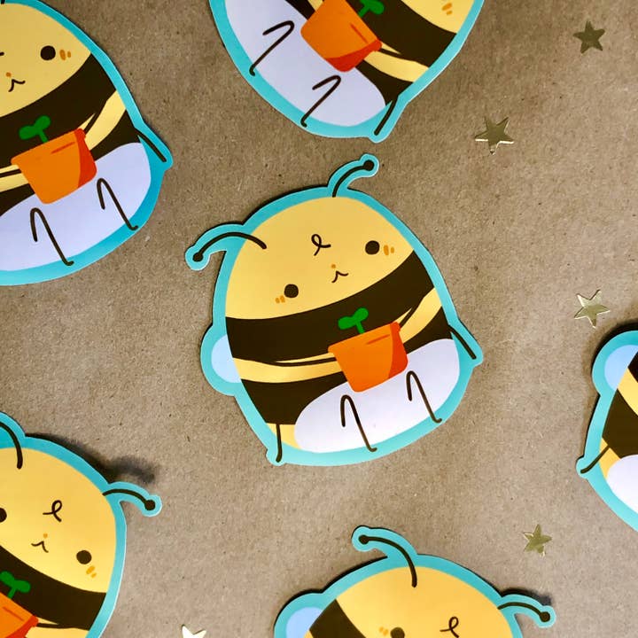 Plante kærlig bi mærkat for engroshandel hos Pillbugparade