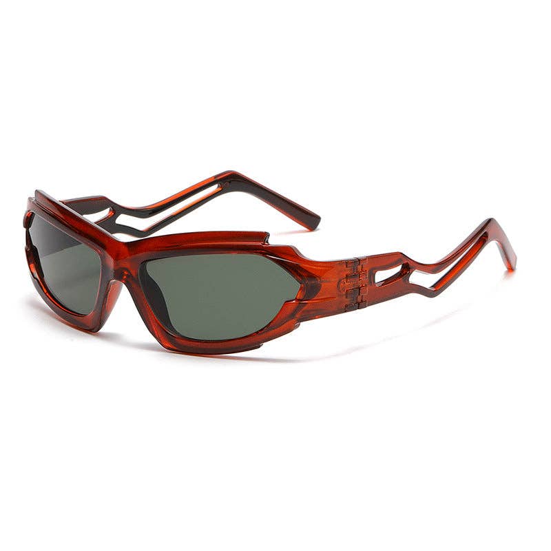 WoodWristCo - Wholesale Sunglasses - Unisex - Y2K Cycling PC Sunglasses5