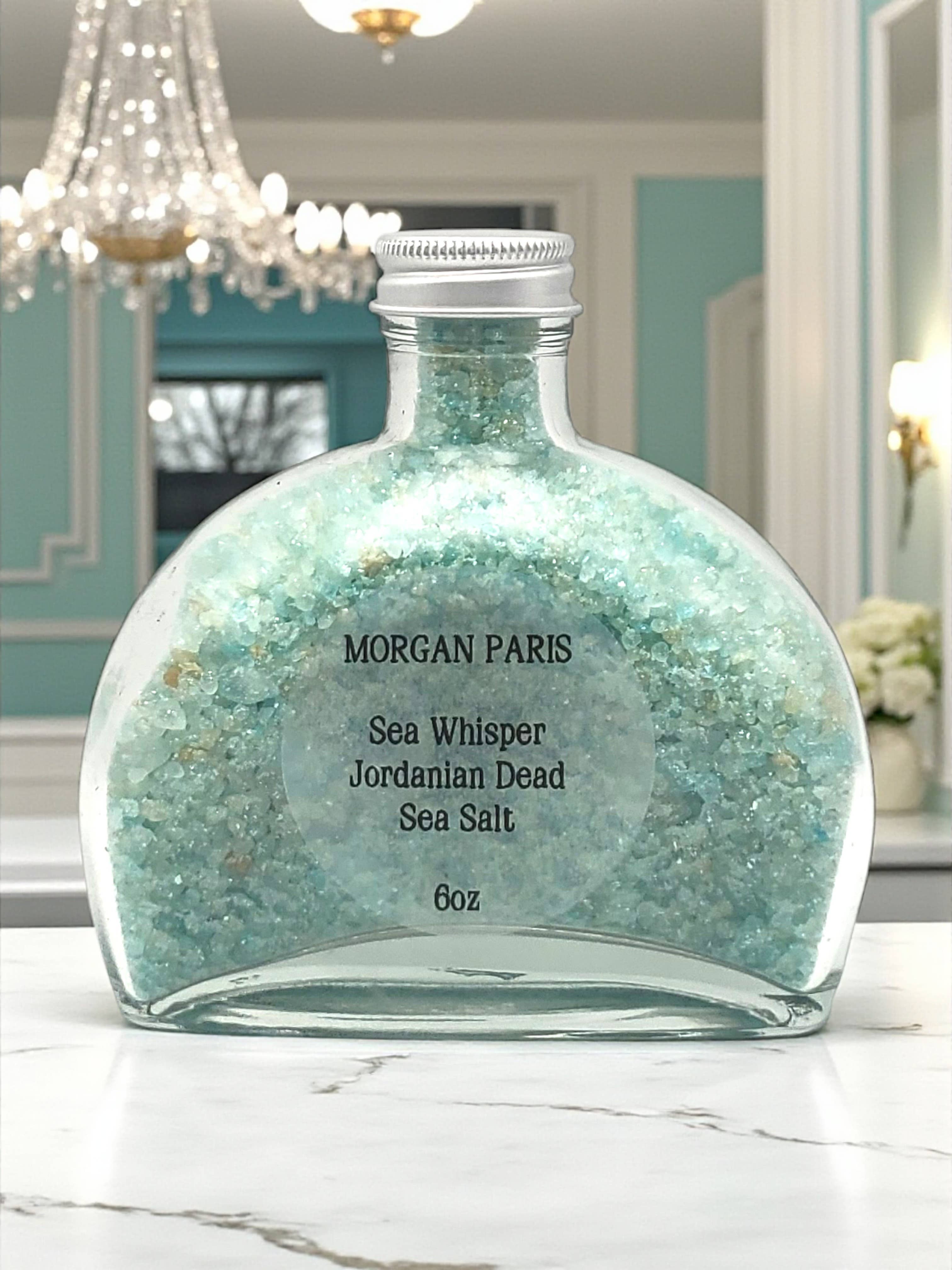 Morgan Paris Skin Boutique - Wholesale Bath Salts - Sea Whisper Jordanian Dead Sea Salt 6oz0