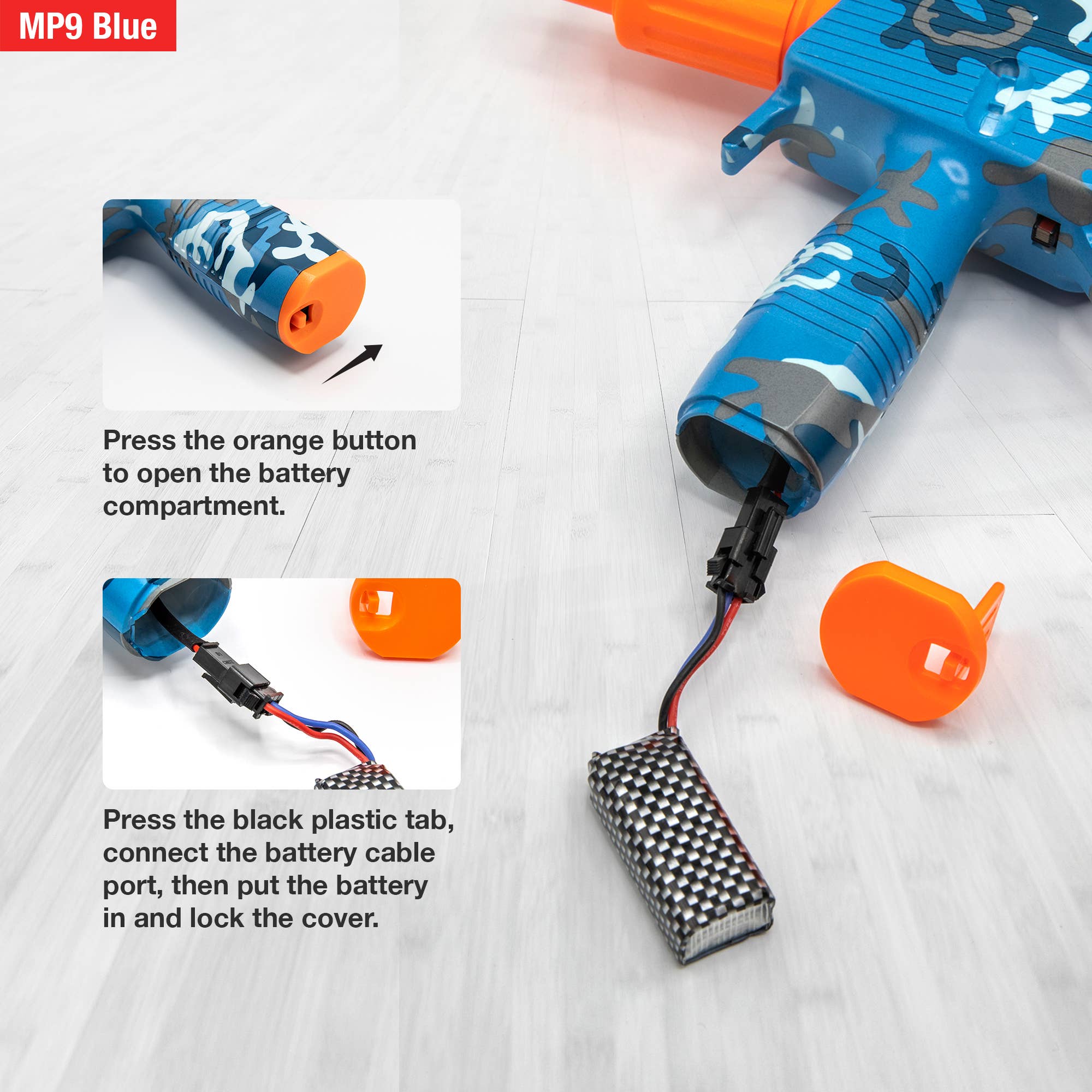 Vastmedic - Wholesale Classic Toy - Kids - Gel Blaster Automatic Splatter With 30,000 Gellets6