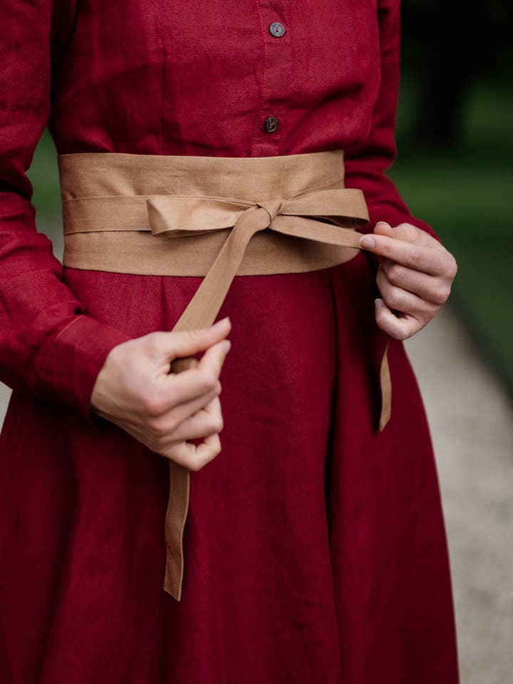 Faixa – Cinta de Linho Ajustável por atacado de Son de Flor