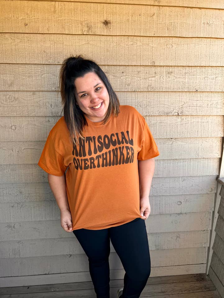 Antisocial Overthinker for wholesale by 478 Designs