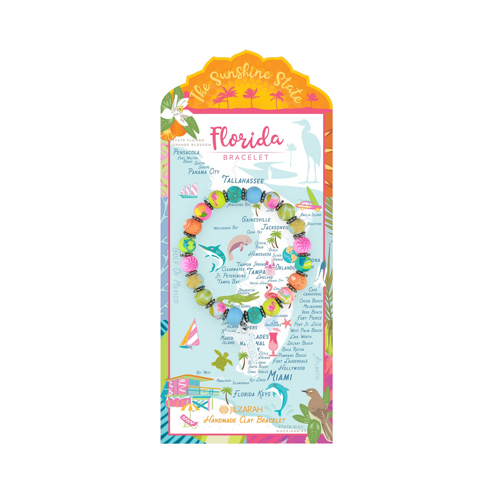 JILZARAH - Vente Bracelet de perles - Bracelet Florida Places We Love1