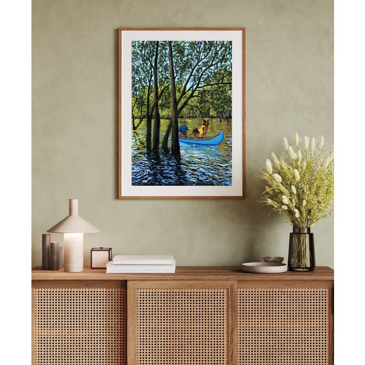 Kristin Holzer Art – Impressão artística por atacado – Colleton State Park Impressão em Belas Artes2