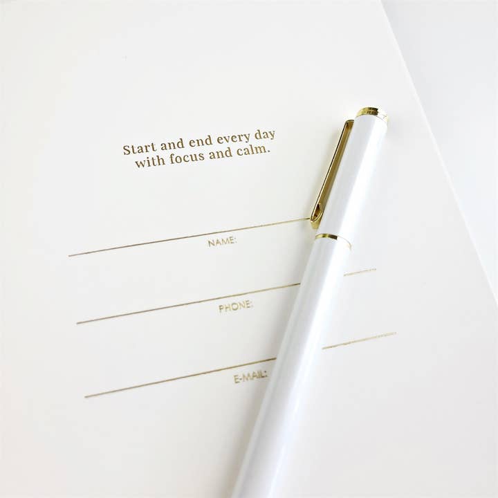 LH Agenda - Wholesale Journal/diary - Good Morning Good Night - Mocha - Daily Practice Journal3