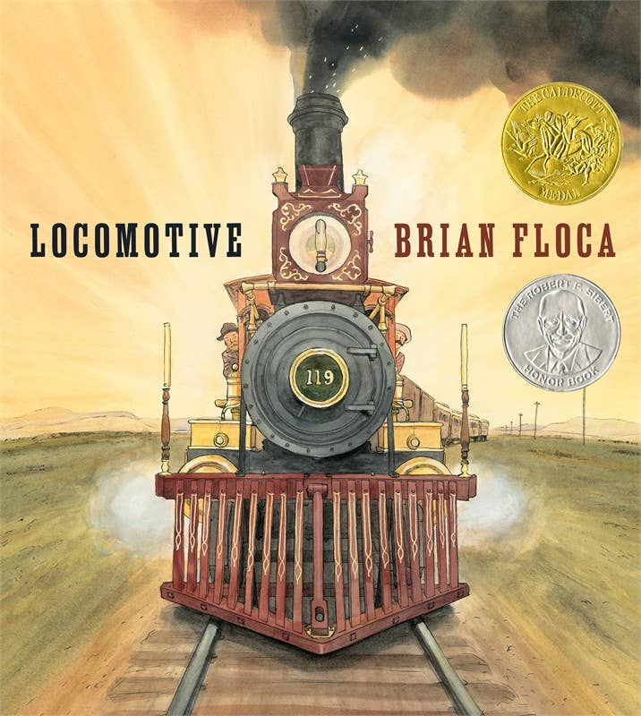 Simon & Schuster - Wholesale Preschool Book (3-5) - Locomotive by Brian Floca0