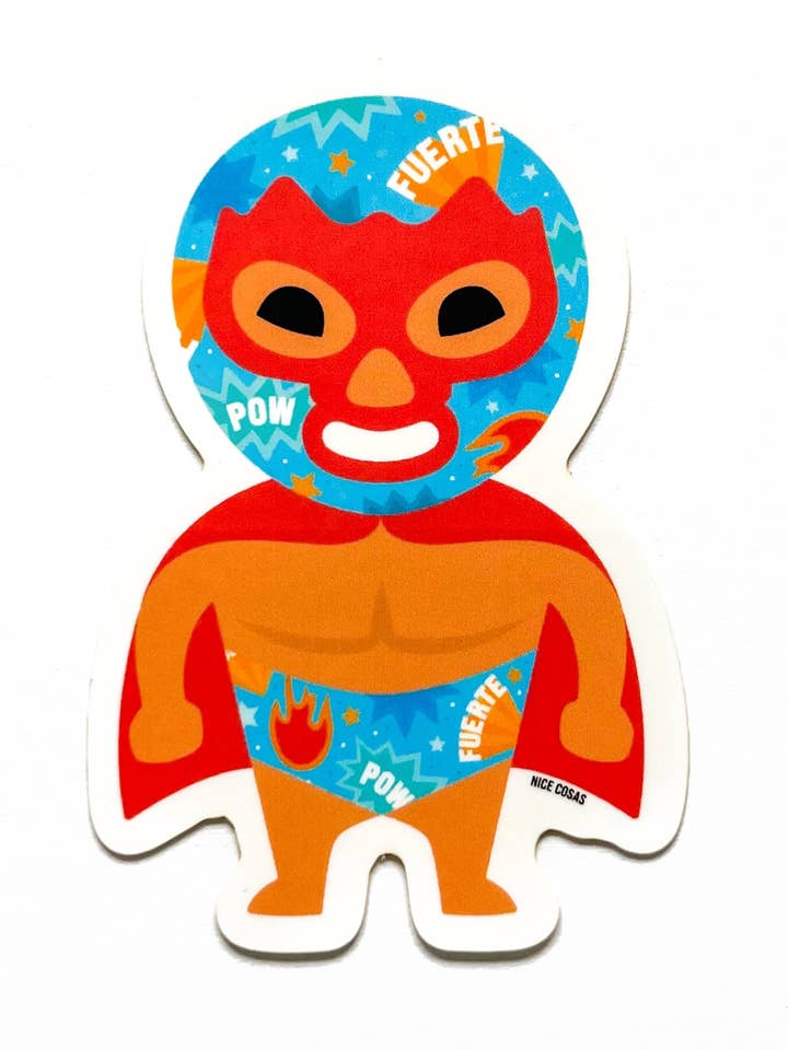 Sticker - El Luchador - Nice Cosas for wholesale by Nice Cosas