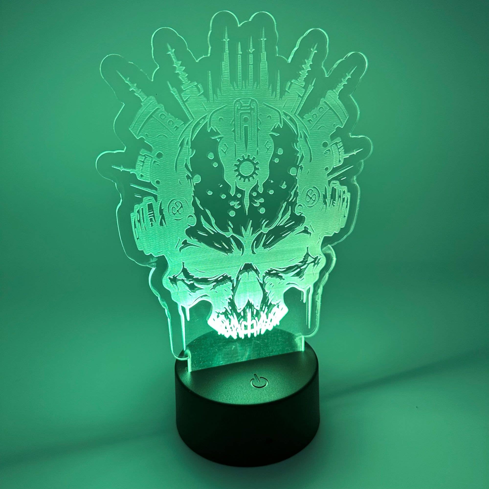 The 308 Collective – wholesale Accent/desk lamp – Mechanical Skull LED Light | Mech Skull Lamp | Skull Gifts1