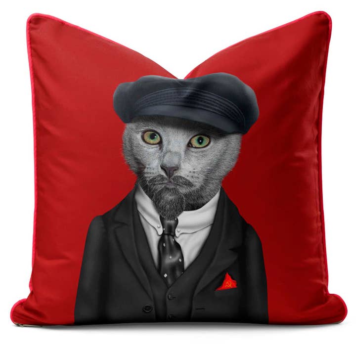 Lenin - Pets Rock Kussen voor wholesale door ART CUSHIONS