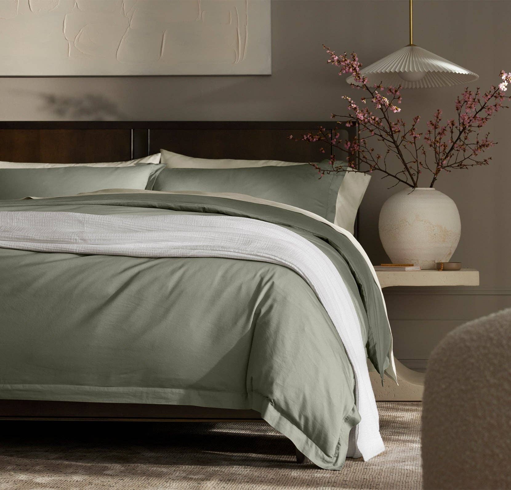 Boll & Branch - Wholesale Bedding Set - Signature Hemmed Duvet Set15