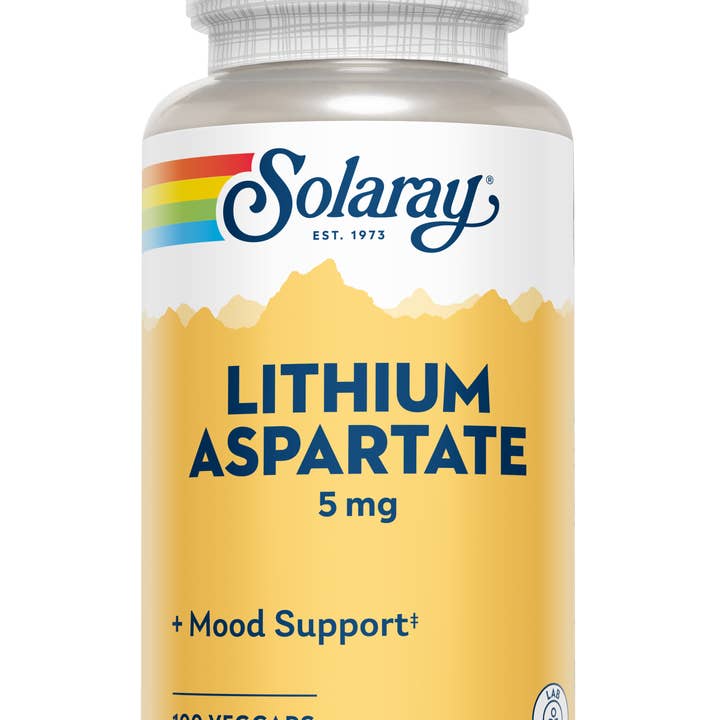 Solaray - Wholesale Oral Supplement/Vitamin - Lithium Aspartate 5mg