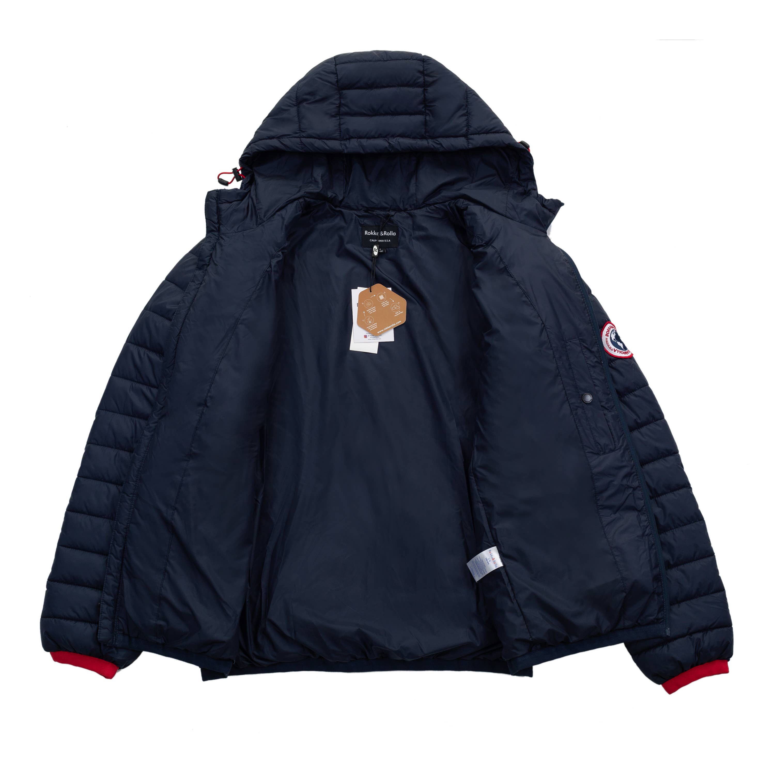 Rokka & Rolla - Wholesale Puffer Jacket - Men's - Men's Light Puffer Jacket Coat25