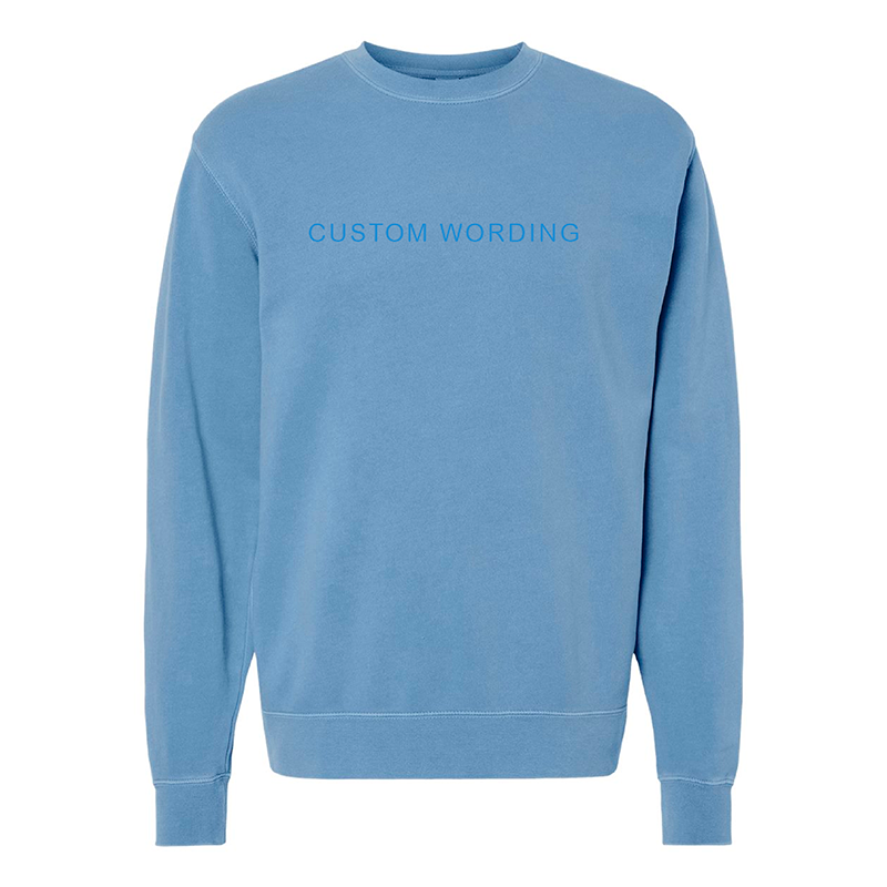 Jupmode - Wholesale Graphic Sweatshirt - Unisex - Custom Embroidered Tone on Tone Sweatshirt3