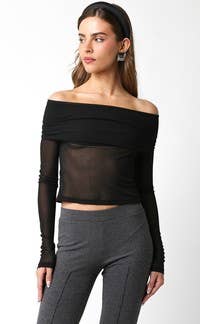 Olivaceous - Wholesale Blouse - Women's - Kelly Top0
