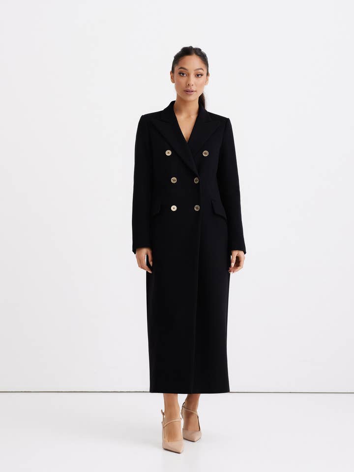 MEGHAN 100 % kashmir frakke for engroshandel hos Nomi Fame